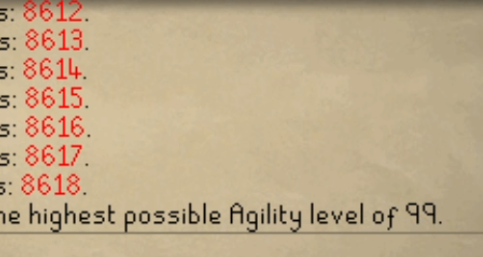 Agility Training OSRS